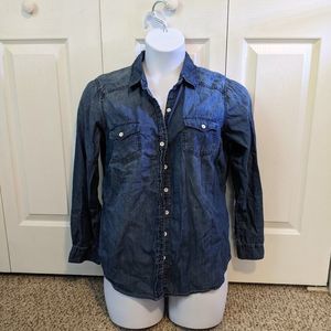 Torrid Denim Button Up Shirt - Size 00